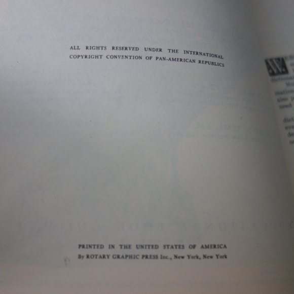 1957 Webster's Encyclopedic Dictionary of the English Language - Picture 11 of 16